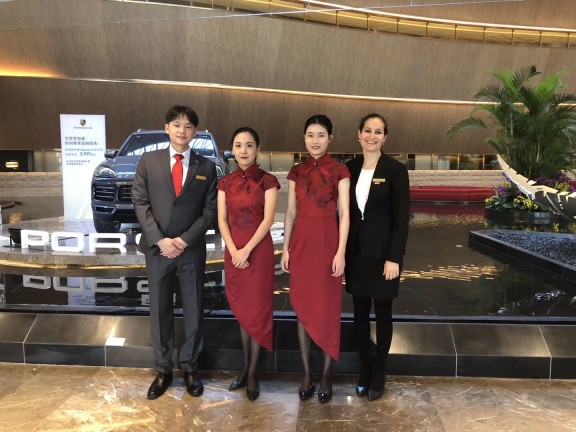 Photos of our interns in China
