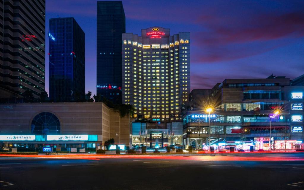 Kempinski Hotel in Chengdu during Night Time